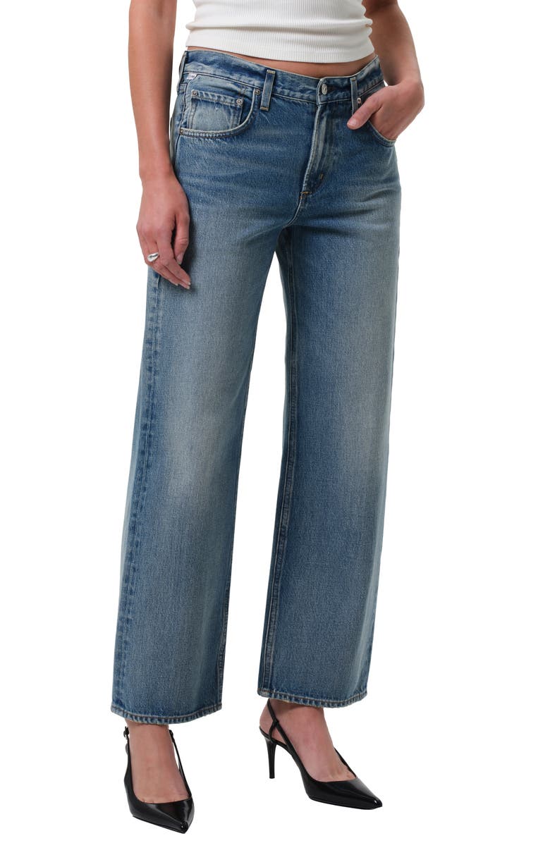 Citizens of Humanity Lindz Low Rise Easy Straight Leg Jeans, Main, color, Bijou