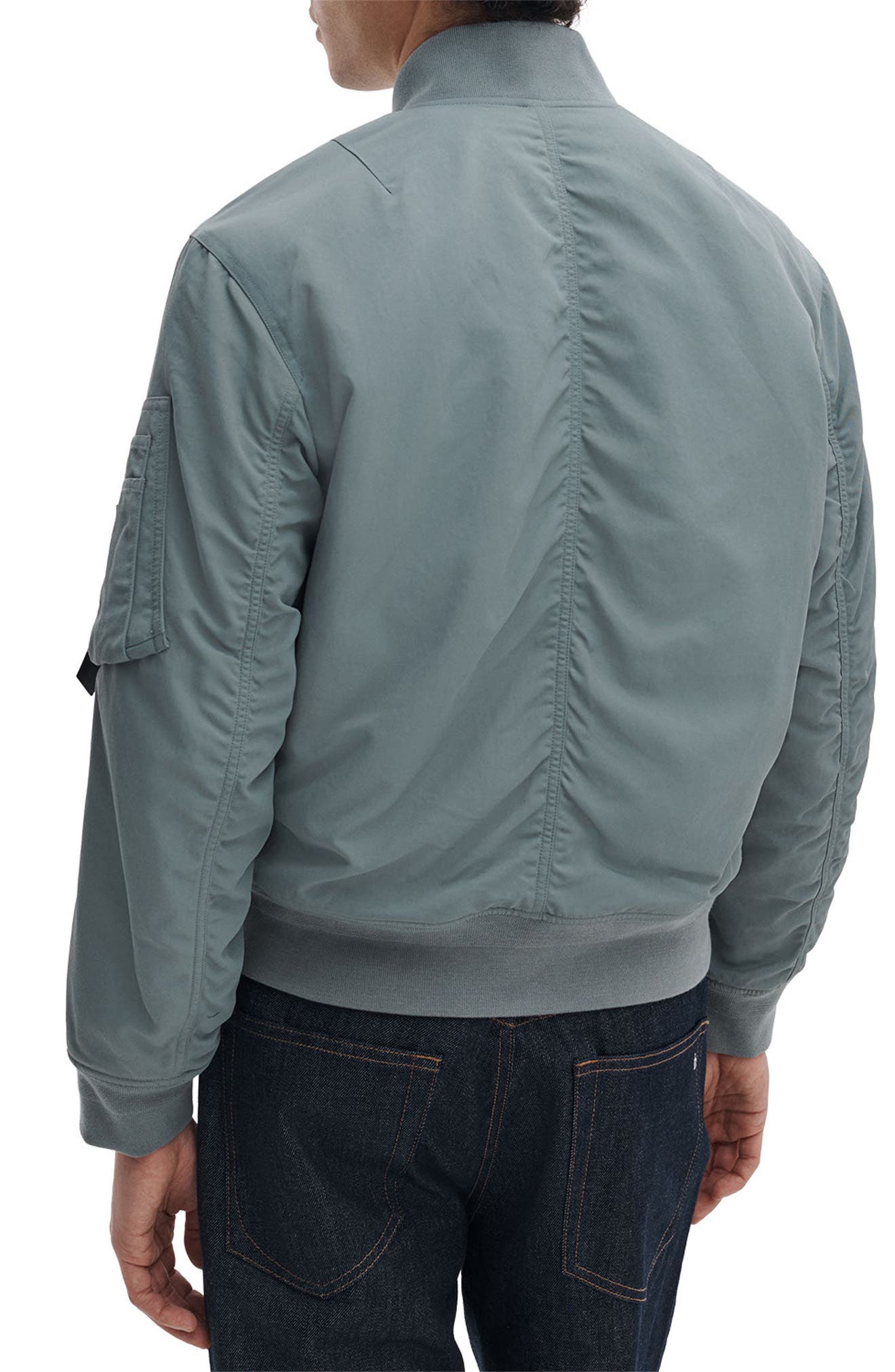 Manston Nylon Bomber Jacket - image 2
