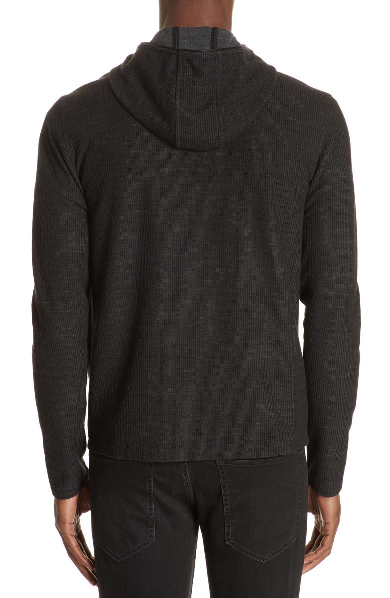John Varvatos Zip Hoodie, Alternate, color, 