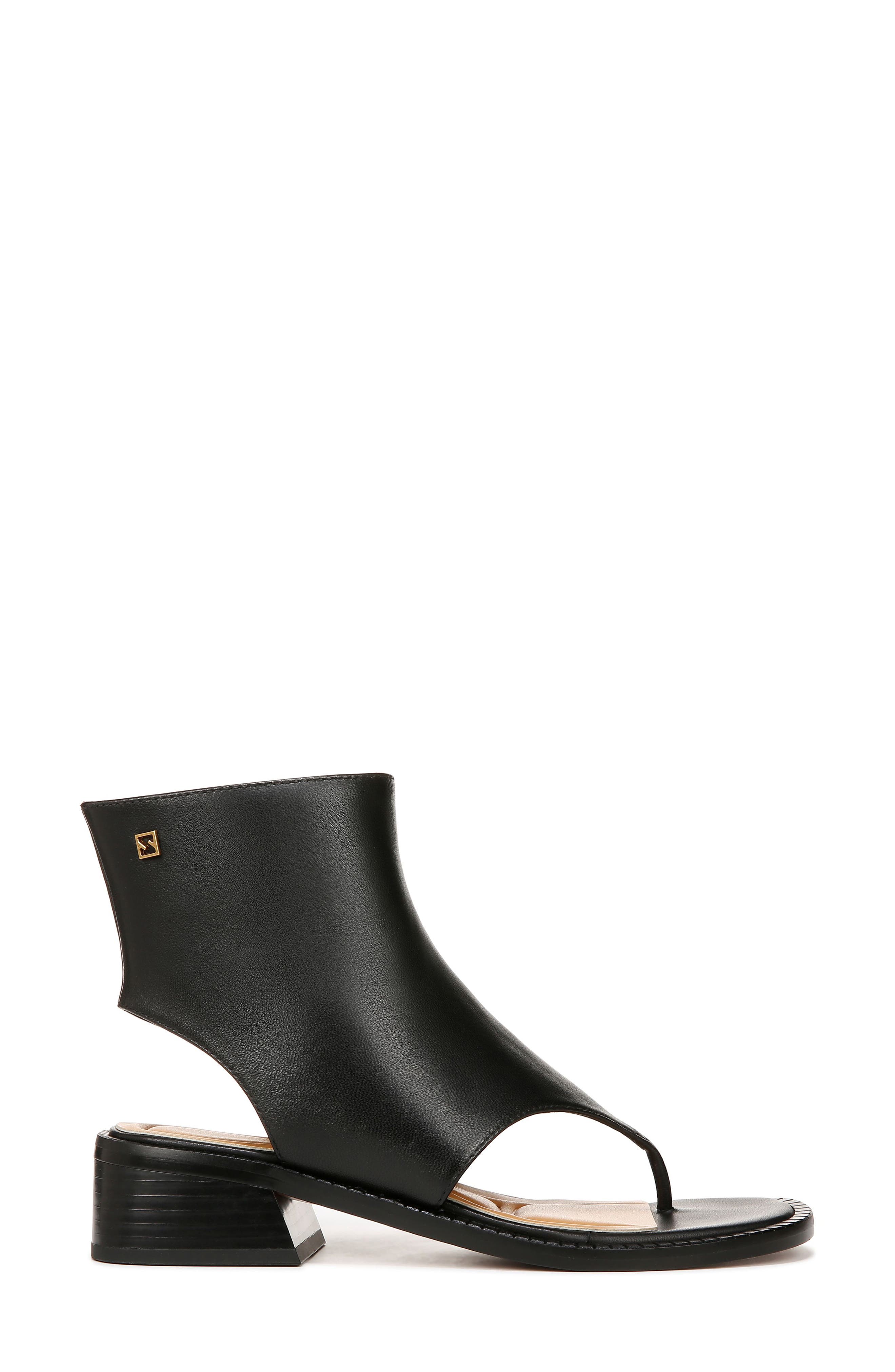 SARTO by Franco Sarto Skye Zip Cutaway Sandal Bootie, Alternate, color, 