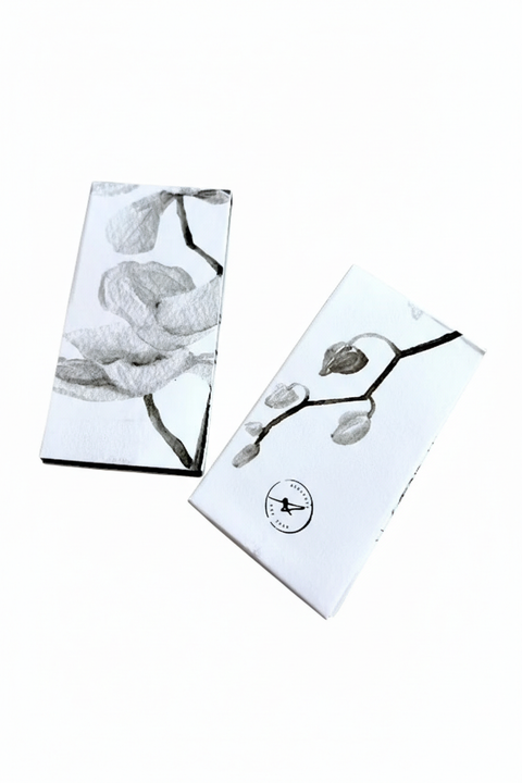 Collectible Hand-illustrated Long Stem Matchbooks (set Of 2)