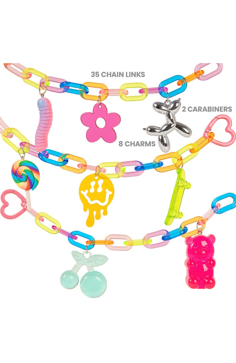 Fashion Angels Chunky Charms & Chains, So Rad, Accessory Design Kit, Kids 8+, Alternate, color, Multicolored