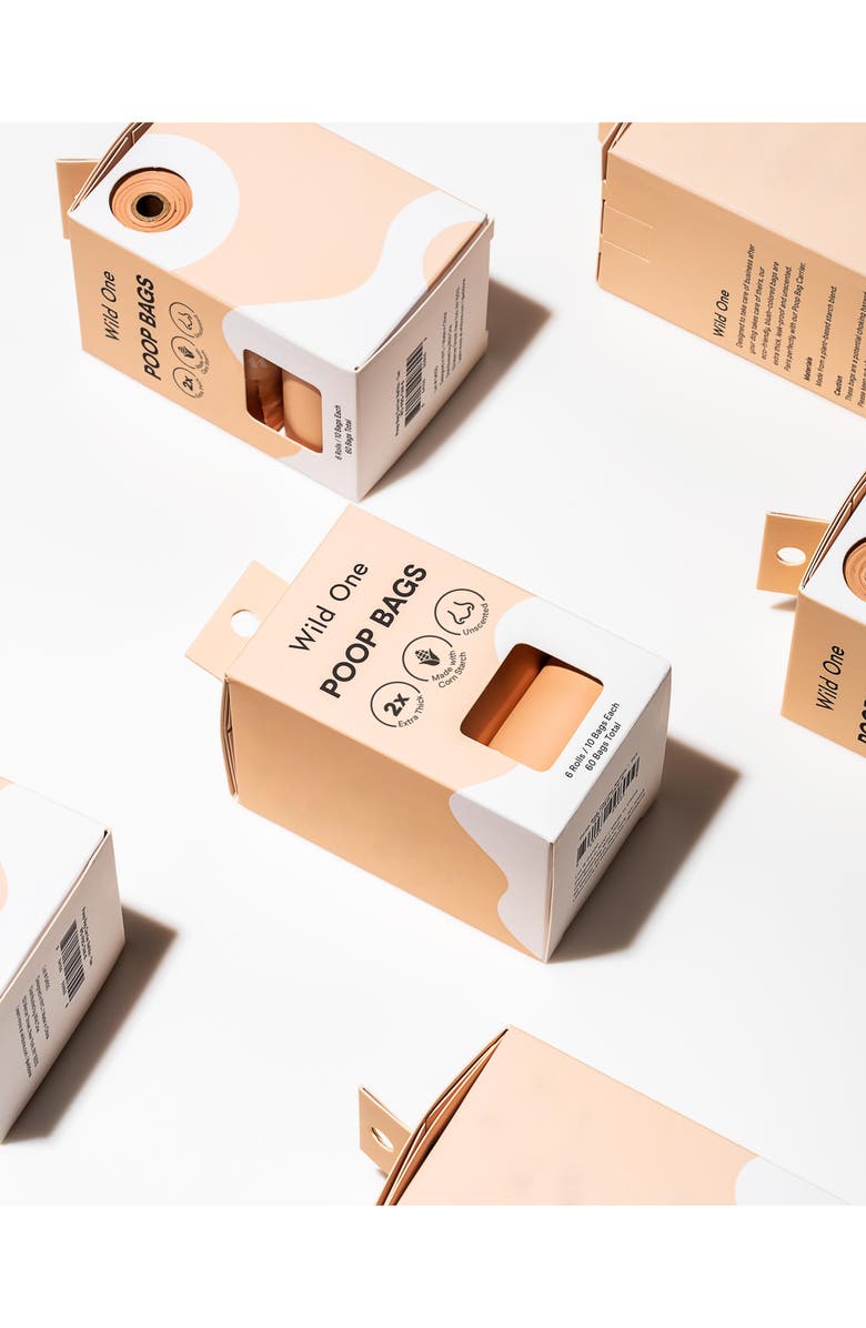 Wild One 6-Pack Poop Bag Rolls, Alternate, color, 