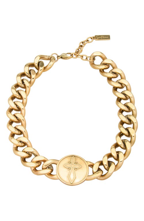 St. Moran Apostle Cross Necklace In Gold