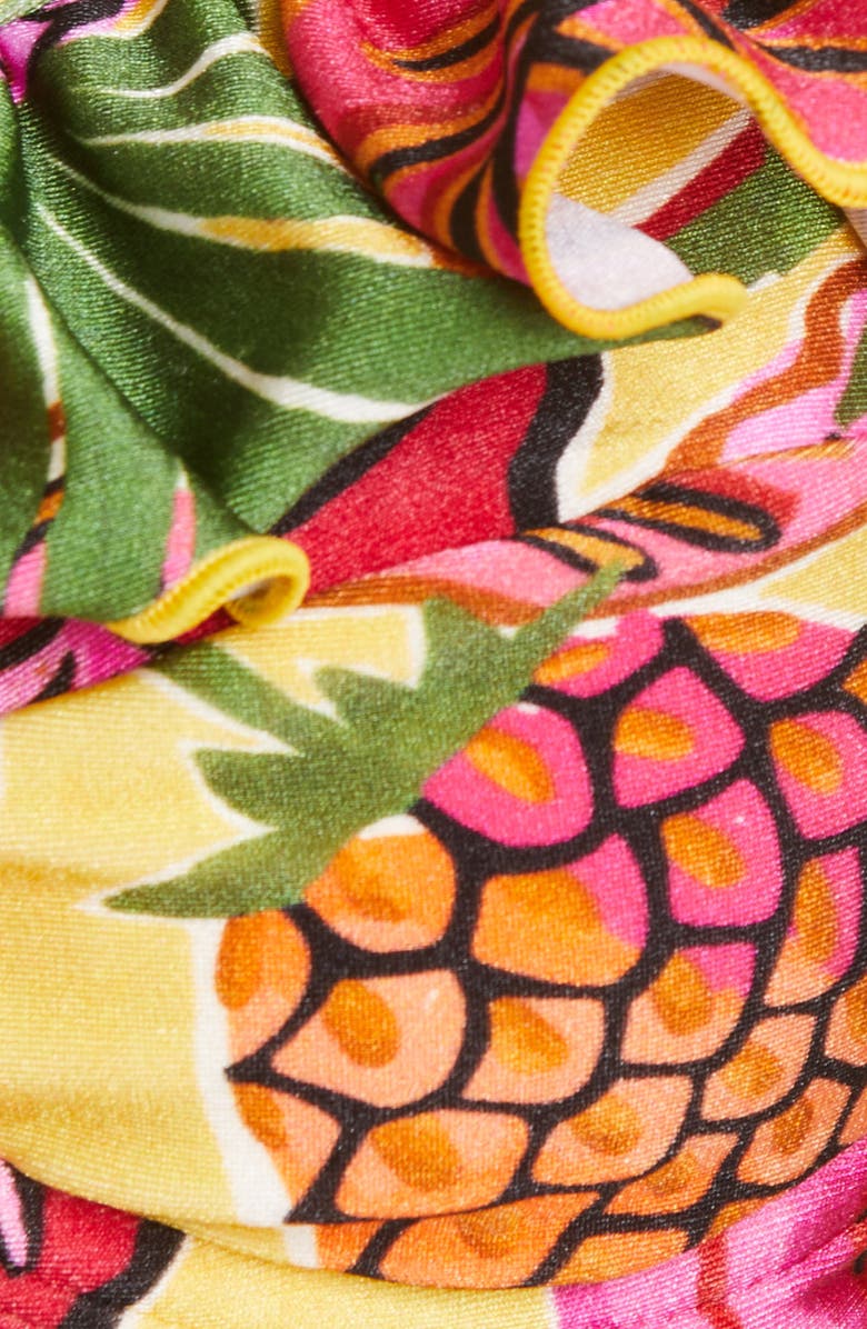 FARM Rio Fruit Dream Ruffle Underwire Bikini Top, Alternate, color, 