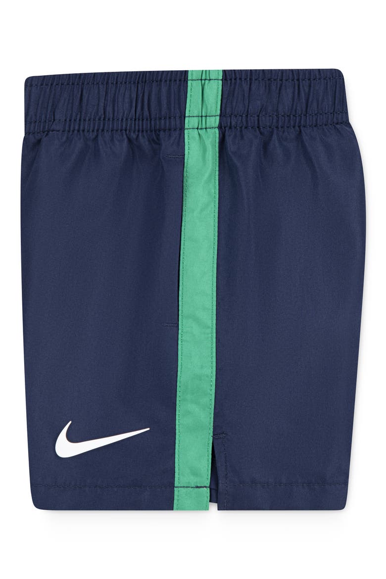 Paint Logo Graphic T-Shirt & Dri-FIT Shorts Set, Alternate, color, MIDNIGHT NAVY