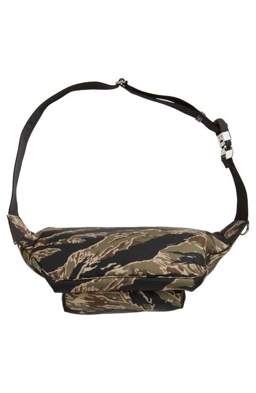 Givenchy Essential U Canvas Belt Bag In Black Multi