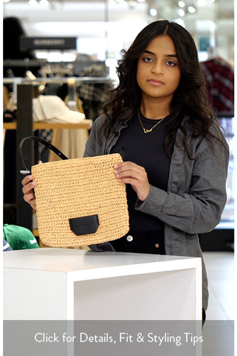 Mini Asha Paper Straw Shoulder Bag video