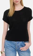 Blu Pepper Open Knit Short Sleeve Sweater