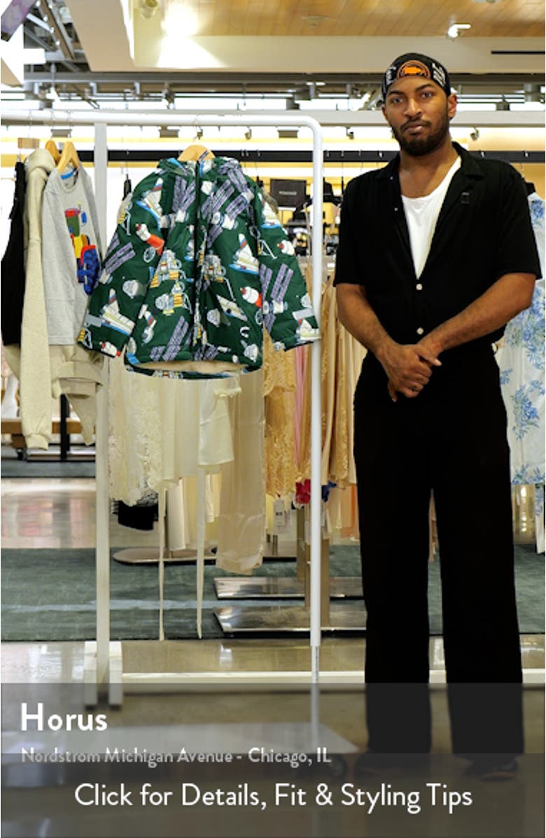 Kids' Space Graphic Hooded Coat, sales video thumbnail