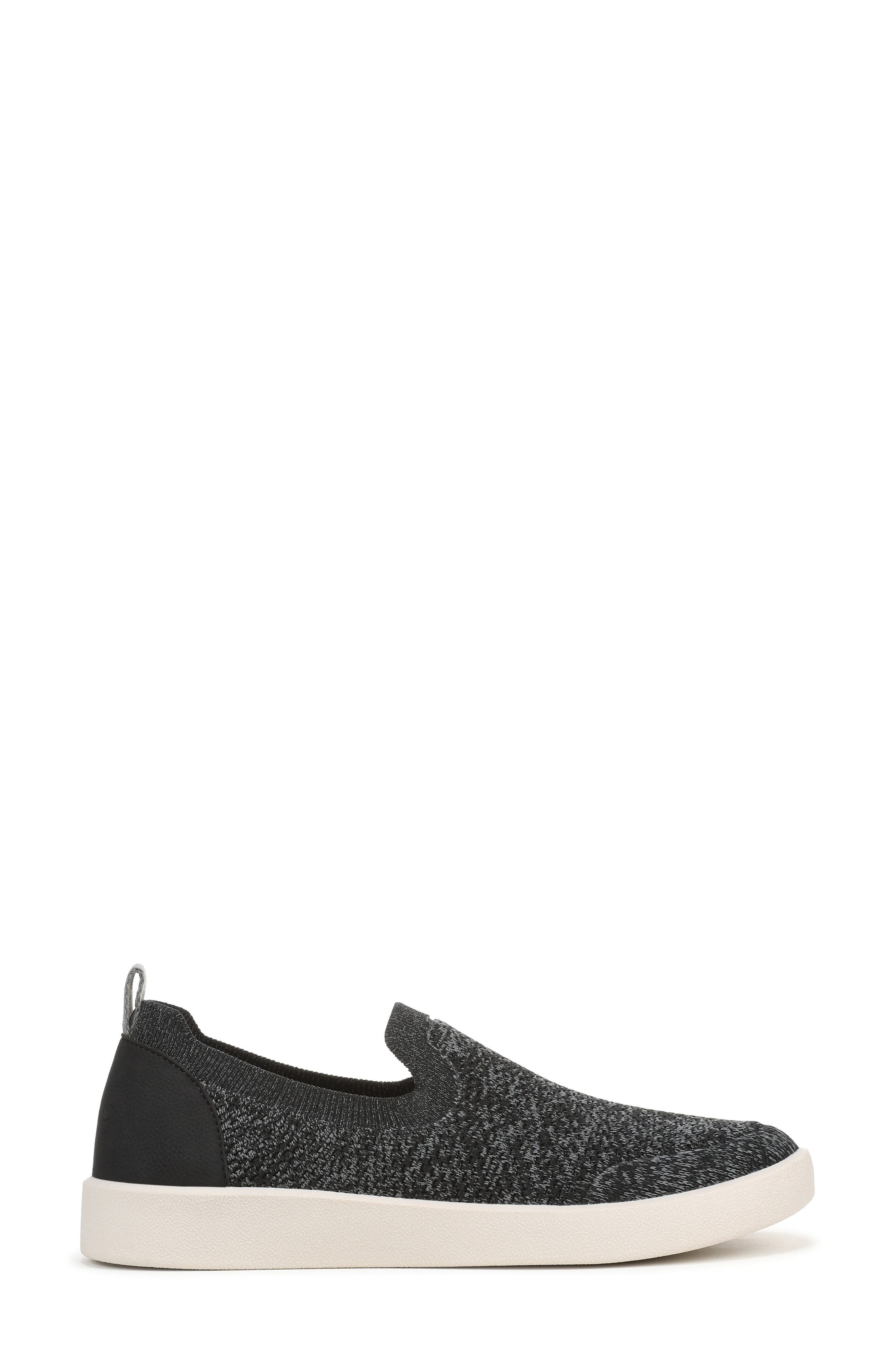 Vionic Elda Knit Slip-On Sneaker, Alternate, color, Black Knit