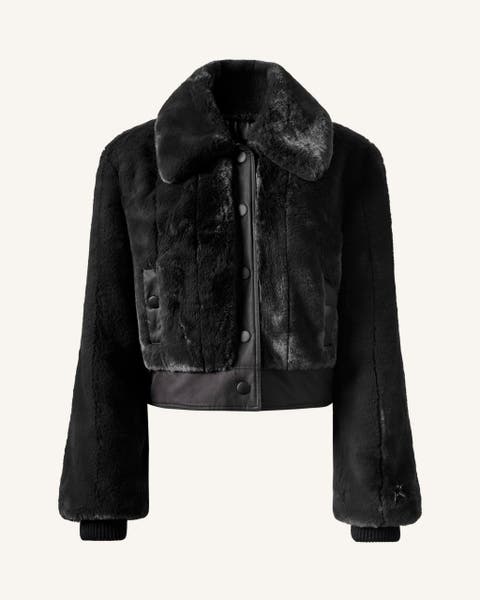 Giorgia Faux Fur Cropped Jacket