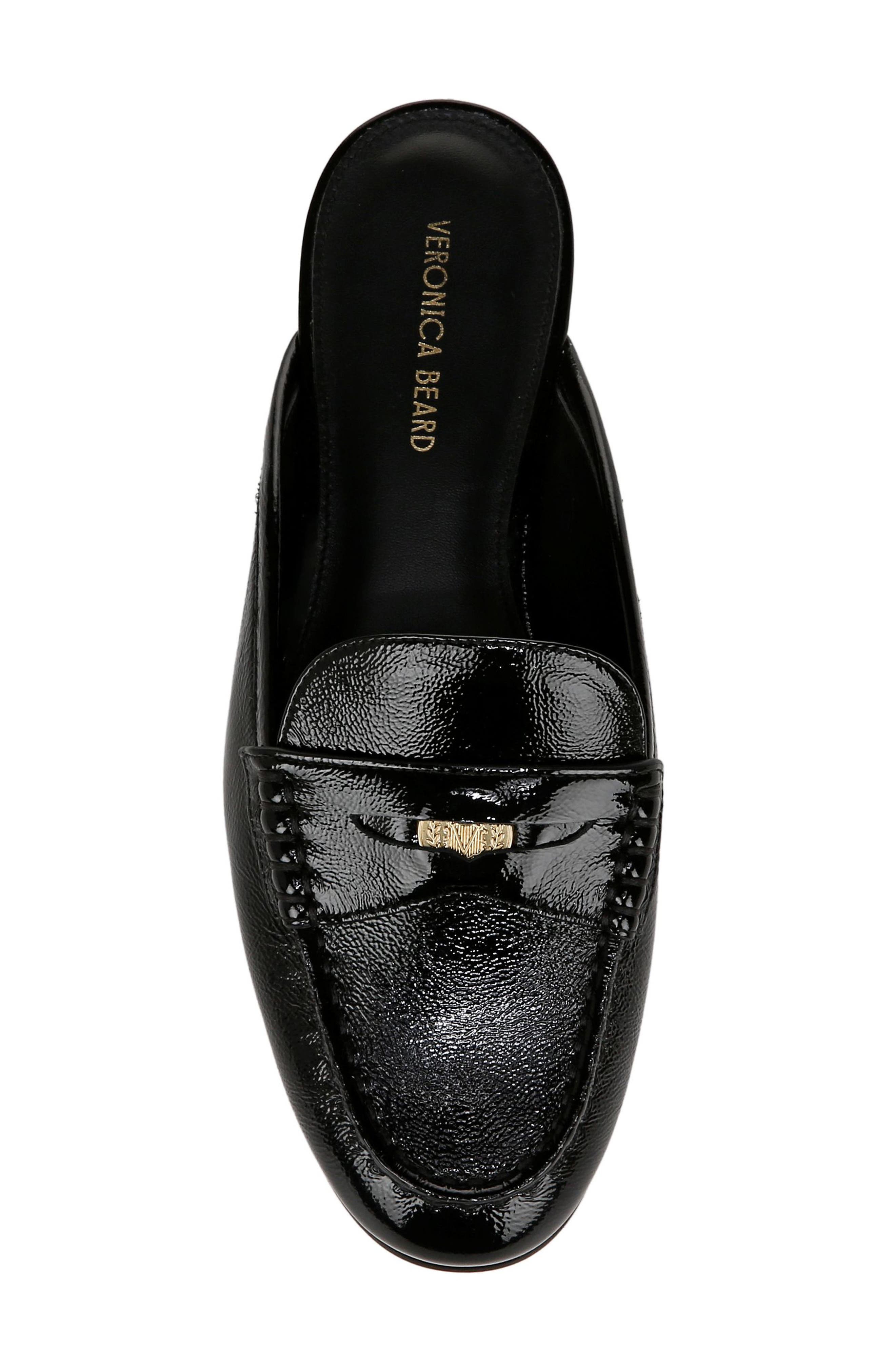 Veronica Beard Penny Loafer Mule, Alternate, color, Black