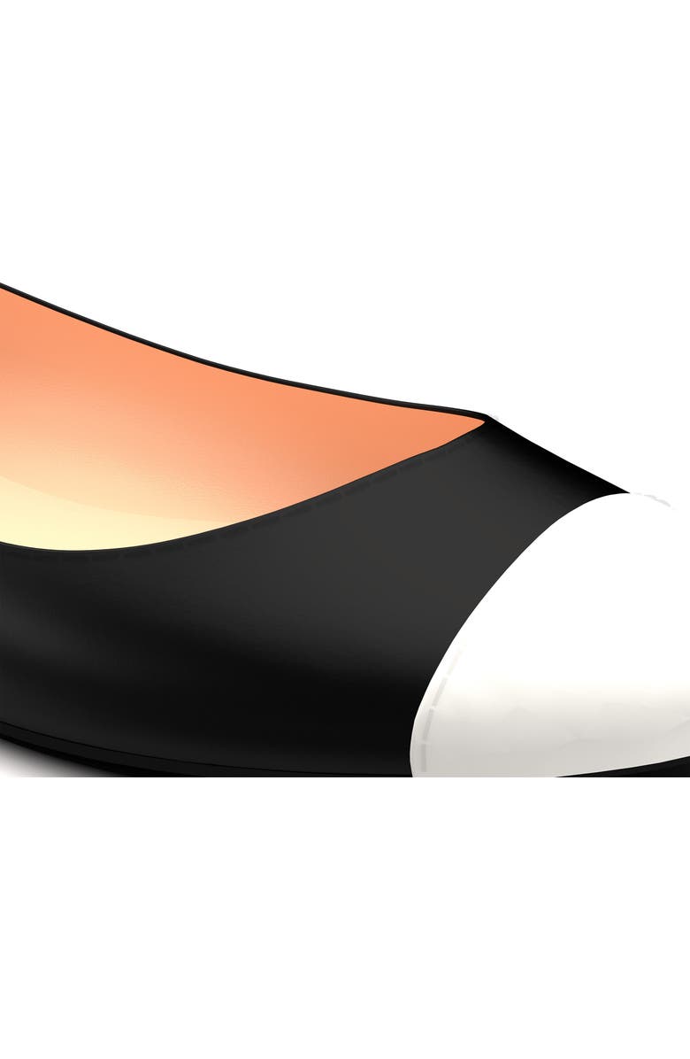 Shoes of Prey Cap Toe Ballet Flat, Alternate, color,