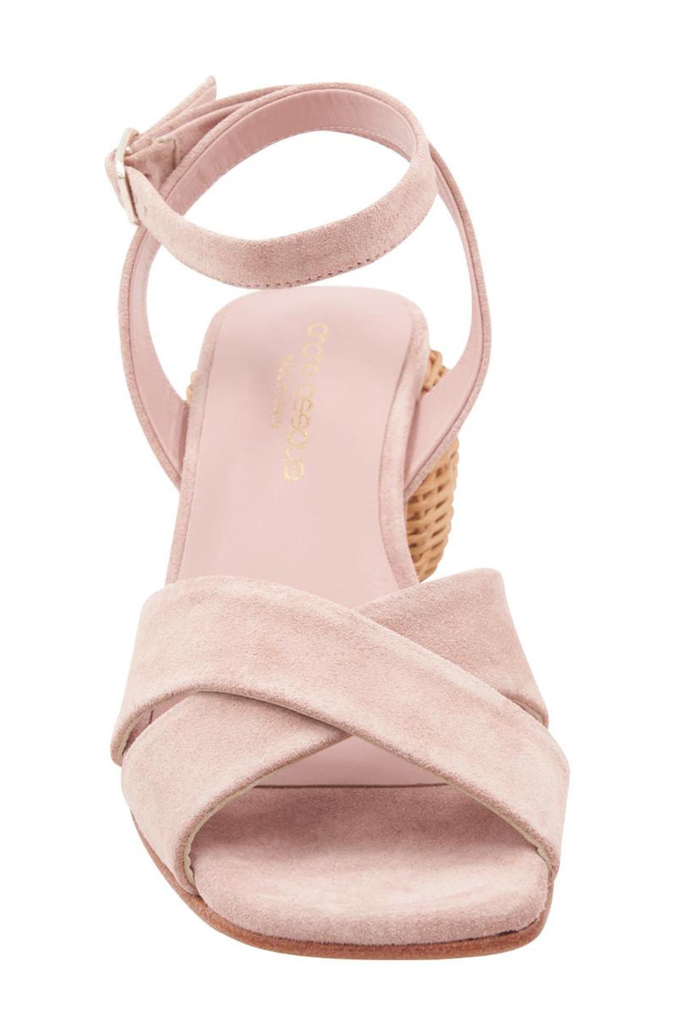 Winona Ankle Strap Sandal, Alternate, color, BLUSH