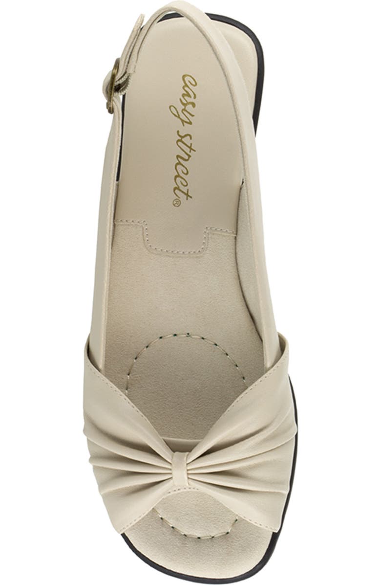 EASY STREET Fantasia Slingback Pump, Alternate, color, Bone