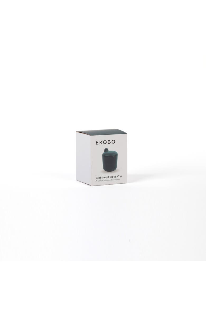 EKOBO Silicone Baby Sippy Cup, Alternate, color, Blue Abyss