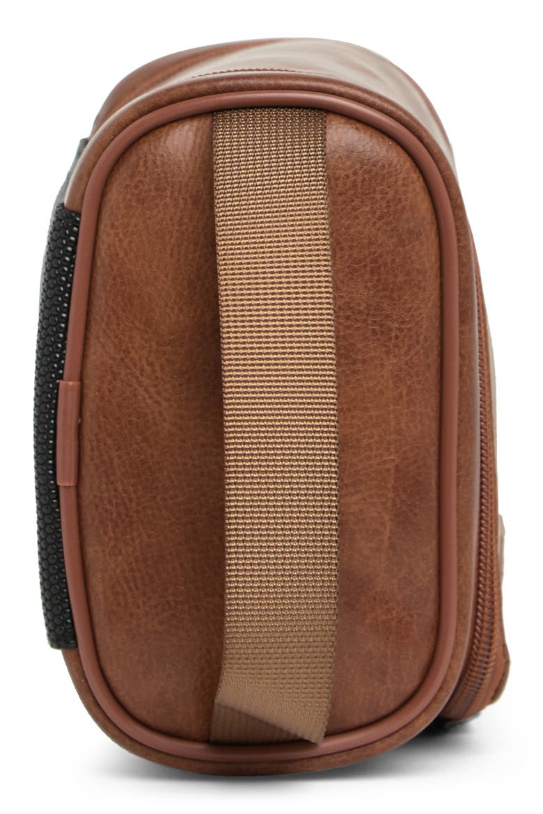 Hanging Leather Dopp Kit, Alternate, color, LUGG