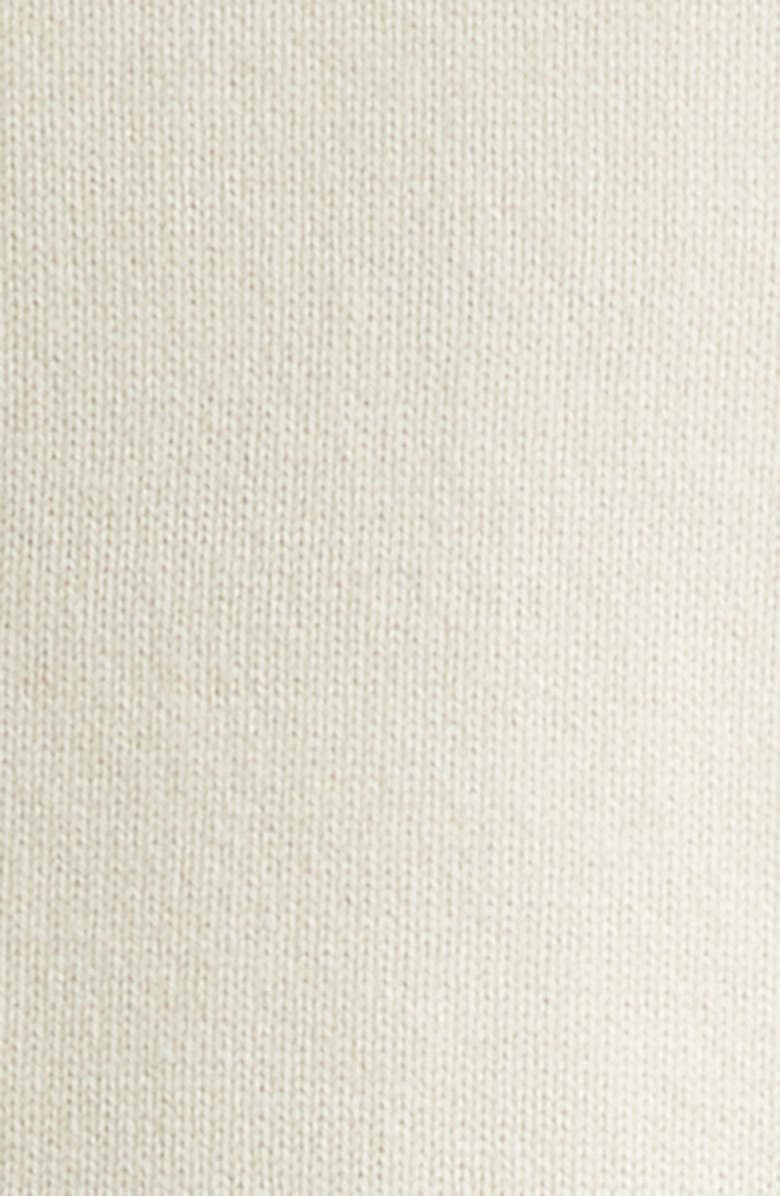 JW Anderson Oversize Cotton Crewneck Sweater, Alternate, color, Ecru