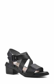 CLIFFS BY WHITE MOUNTAIN Cordovan Heeled Sandal