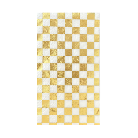 Checkered Guest Napkins