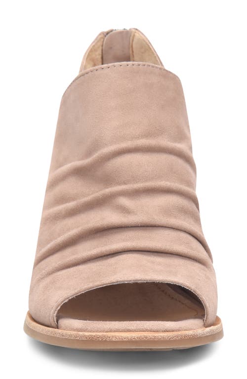 Söfft Catelyn Peep Toe Bootie In Animal Print