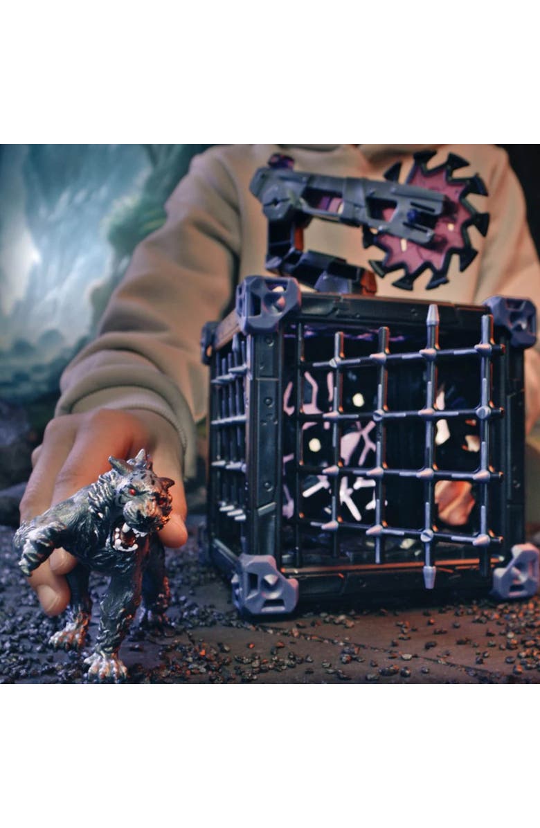 Schleich Eldrador Creatures, BattleCave Shadow Tiger, 27 Piece Combat Toy Playset, Alternate, color, Multicolored