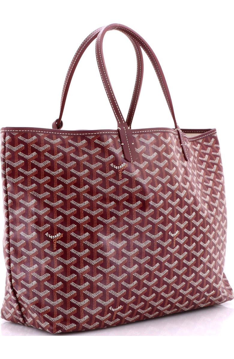 Pre-Owned Goyard Saint Louis Tote Coated Canvas PM, Alternate, color, Red
