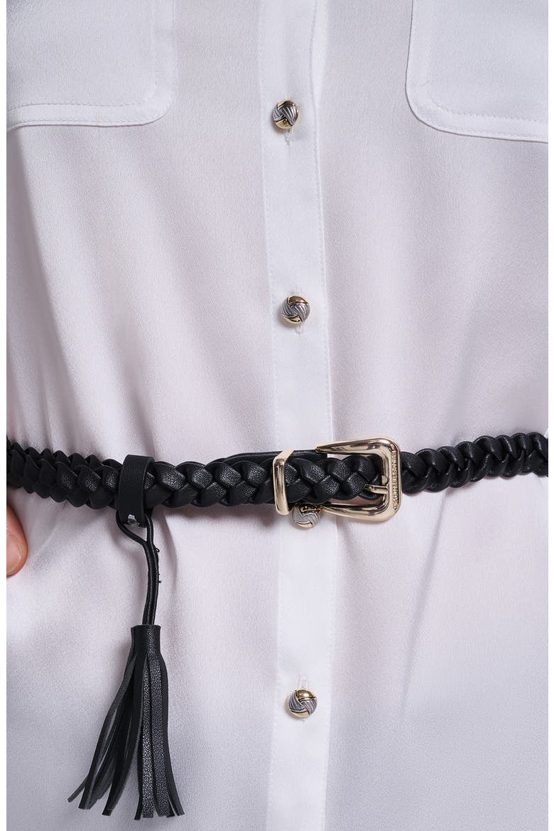 Oversized Belted Shirt, Alternate, color, SOFT WHITE