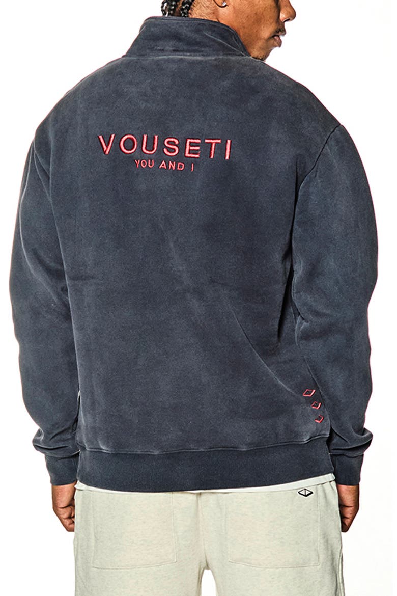 The OG Fleece Quarter Zip, Alternate, color, ENZYME NAVY