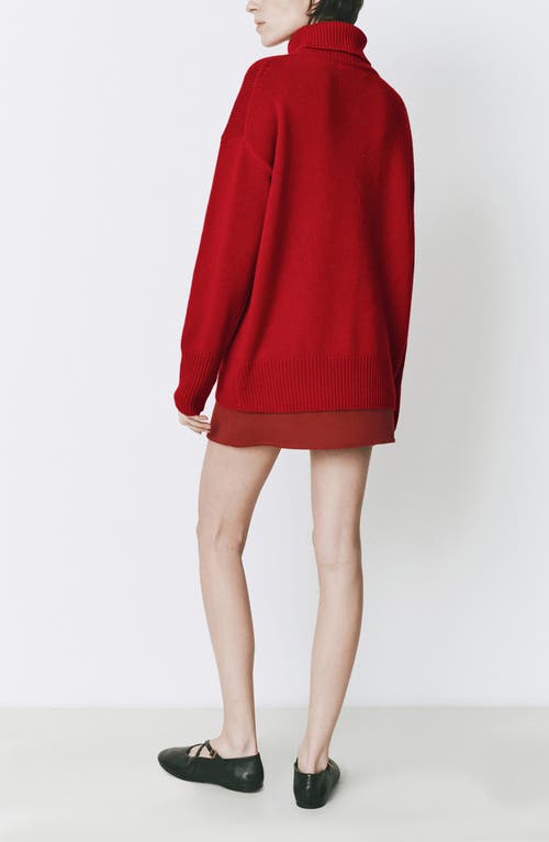 RUE SOPHIE RUE SOPHIE GARCHES TURTLENECK WOOL & CASHMERE TUNIC SWEATER