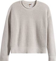Madewell The Arden Crewneck Cotton Sweater