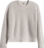 Madewell The Arden Crewneck Cotton Sweater