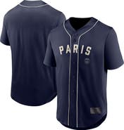 FANATICS Men's Fanatics Navy Paris Saint-Germain Oversized Baseball Jersey