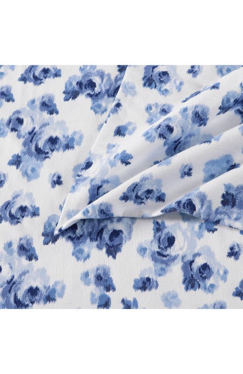 LAURA ASHLEY LAURA ASHLEY EMELISA COTTON FLANNEL SHEET SET