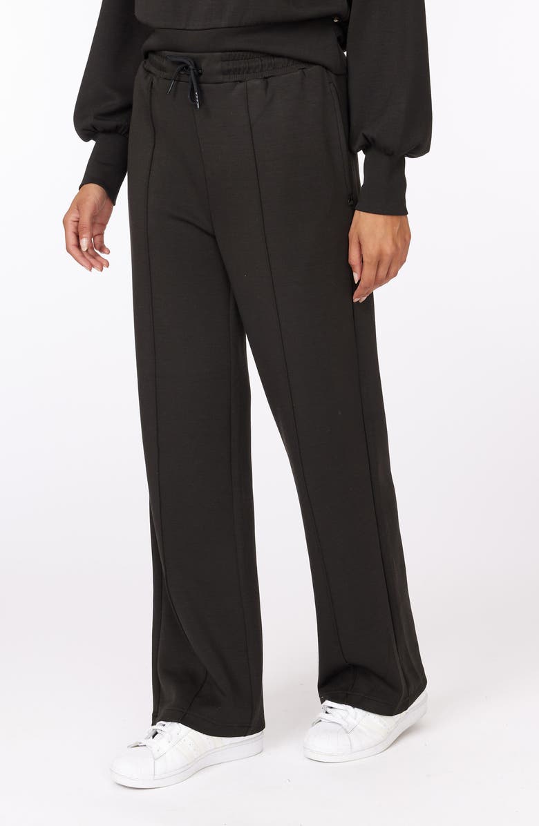 Scotch & Soda Core Straight Leg Sweatpants, Alternate, color, Black