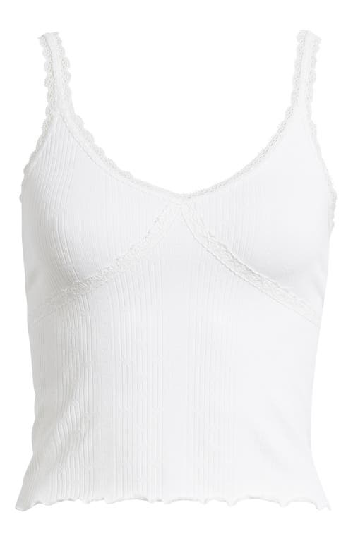 Bp. Seamless Rib Tank In White