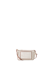 Lanvin Compagnon Small Zipped Sholder Bag In Canvas