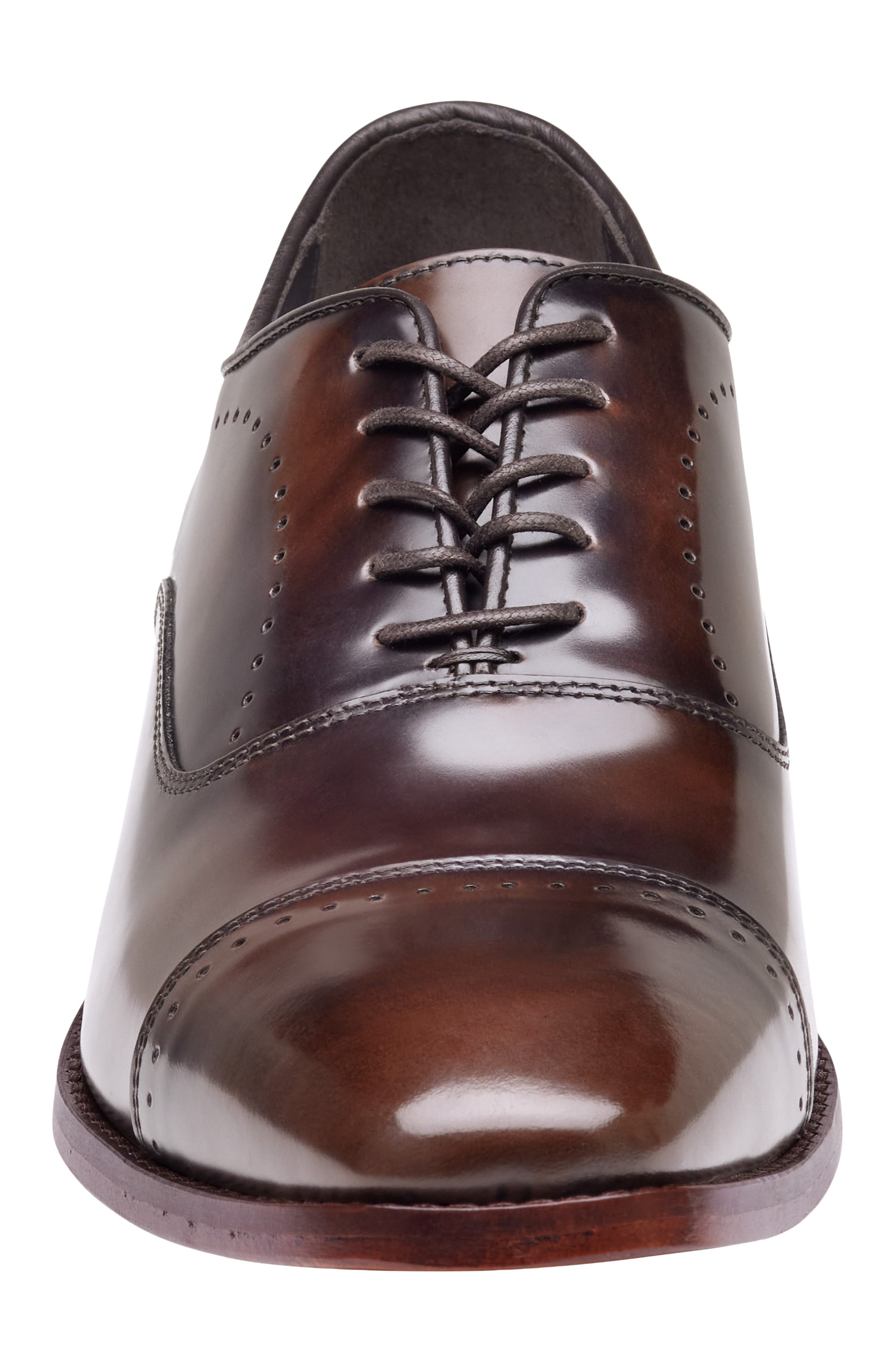 Arrister Cap Toe Oxford, Alternate, color, MAHOGANY ITALIAN FULL GRAIN