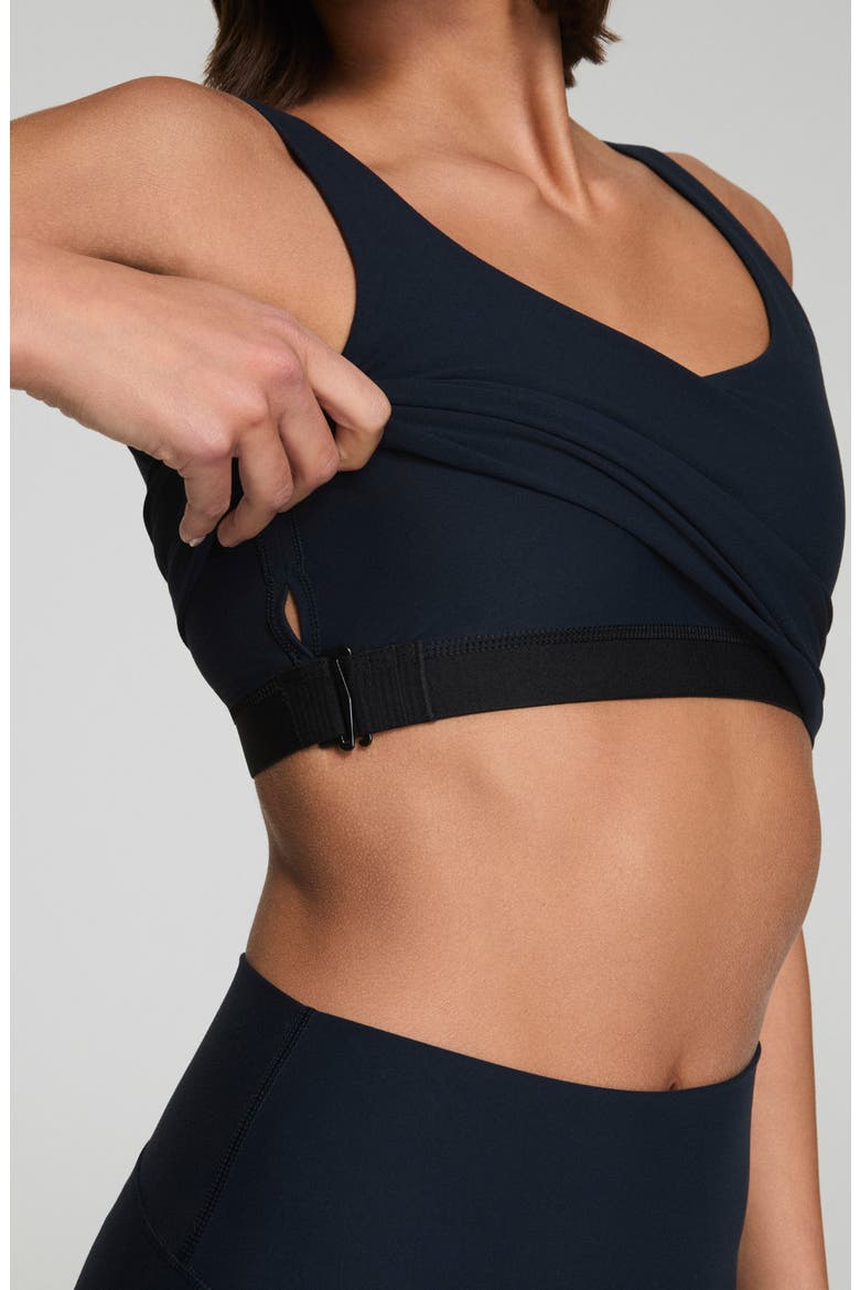 BoostUp V-Neck Tank, Alternate, color, VERY BLACK