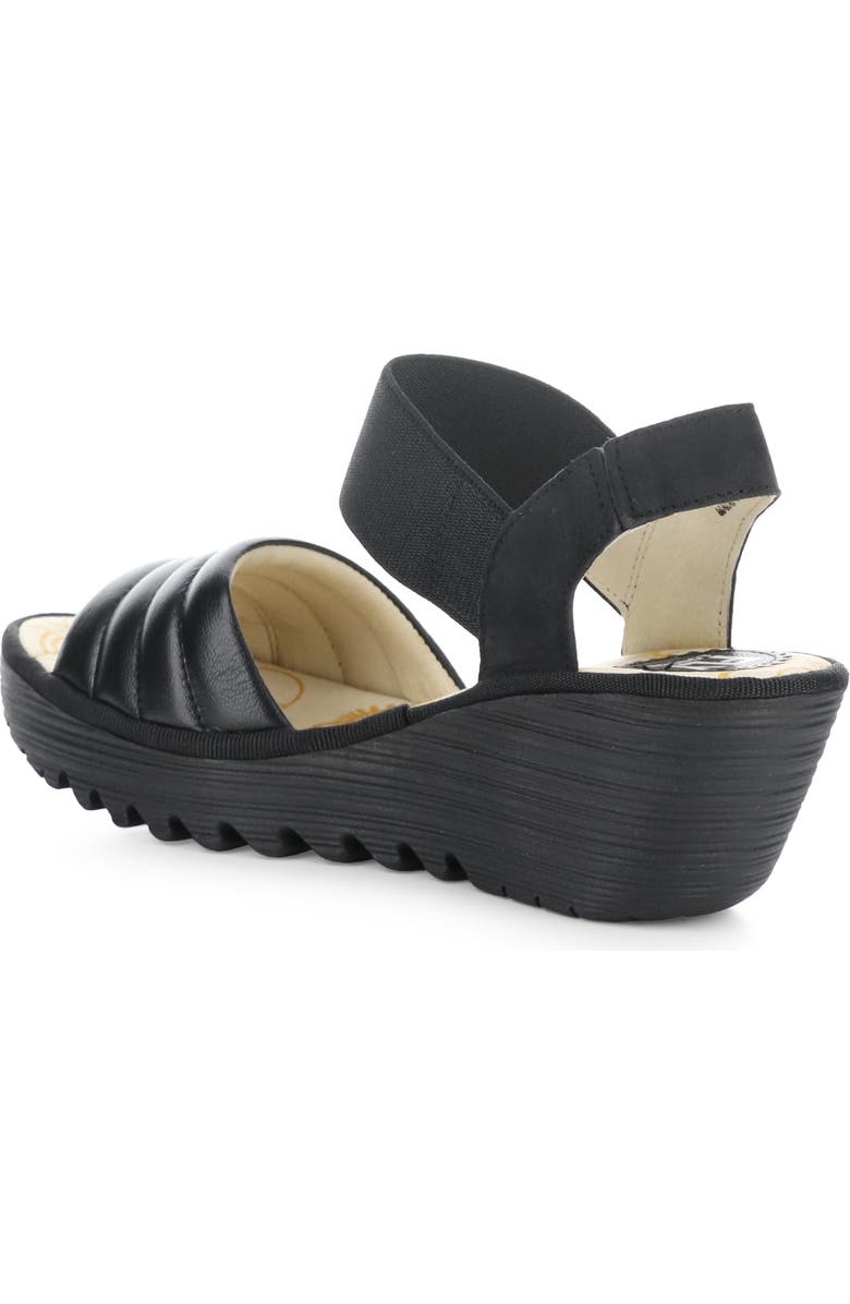 Fly London Yiko Platform Wedge Sandal, Alternate, color,