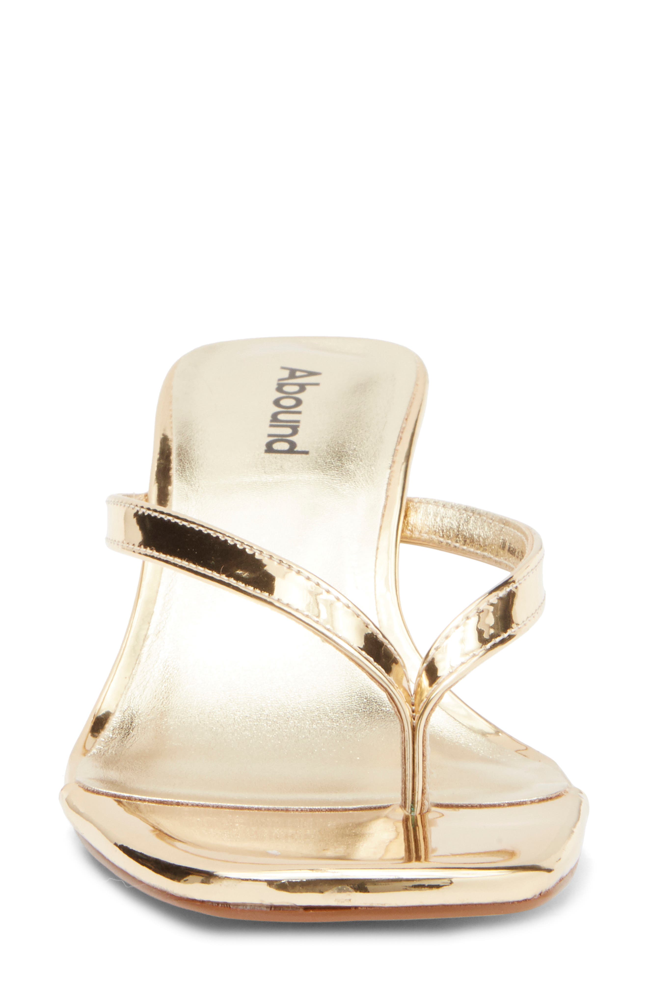 Tina Kitten Heel Sandal, Alternate, color, GOLD METALLIC