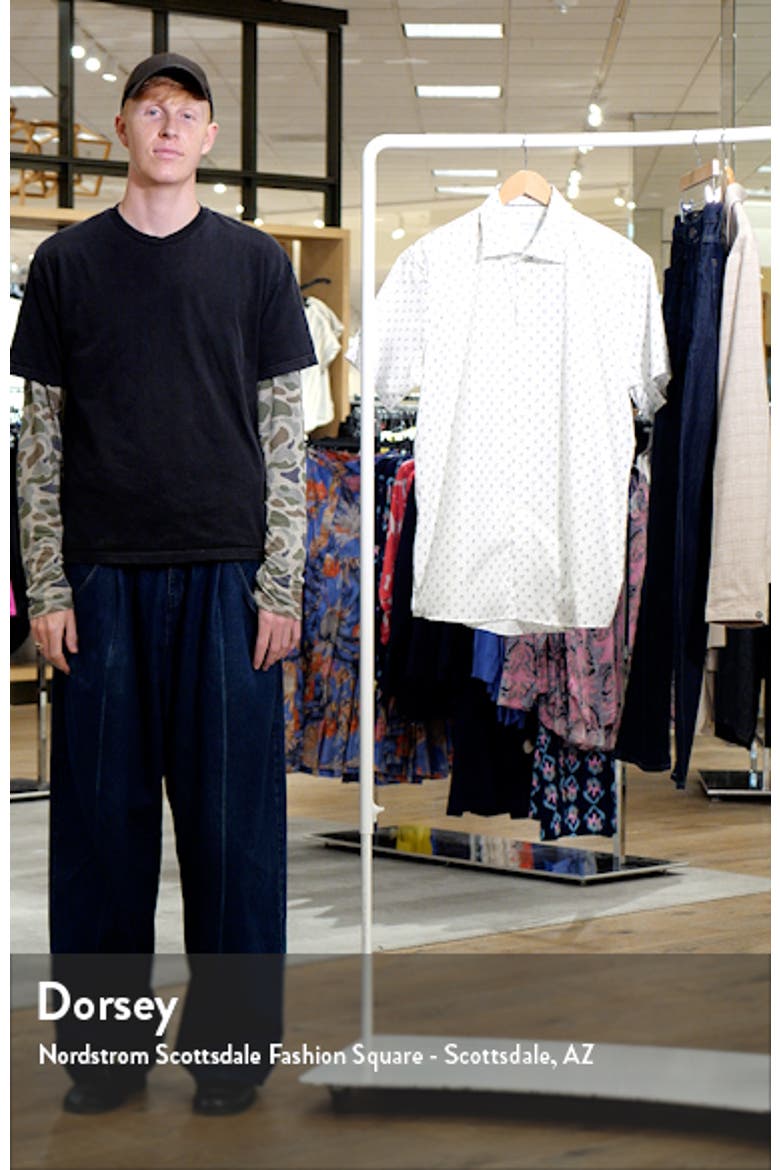 Contemporary Fit Drink Print Short Sleeve Shirt video