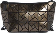 PATRIZIA LUCA Box Pattern Faux Leather Clutch