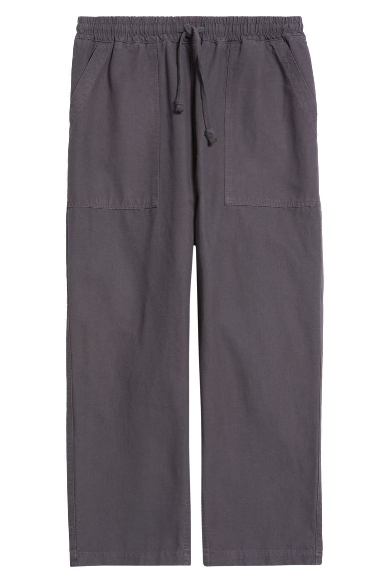 Cotton Canvas Chef Pants, Alternate, color, GREY