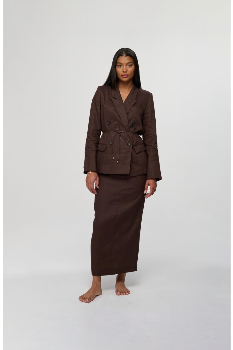 Brooke Skirt, Main, color, Chocolate Brown
