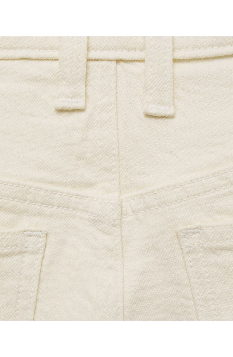 MANGO Mid Rise Culotte Jeans, Alternate, color, 