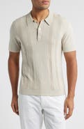 Rails Cillian Knit Short Sleeve Button-Up Shirt