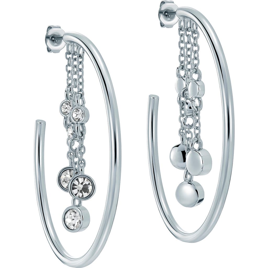 Ted Baker Cassidy Cascade Hoop Earrings In Metallic