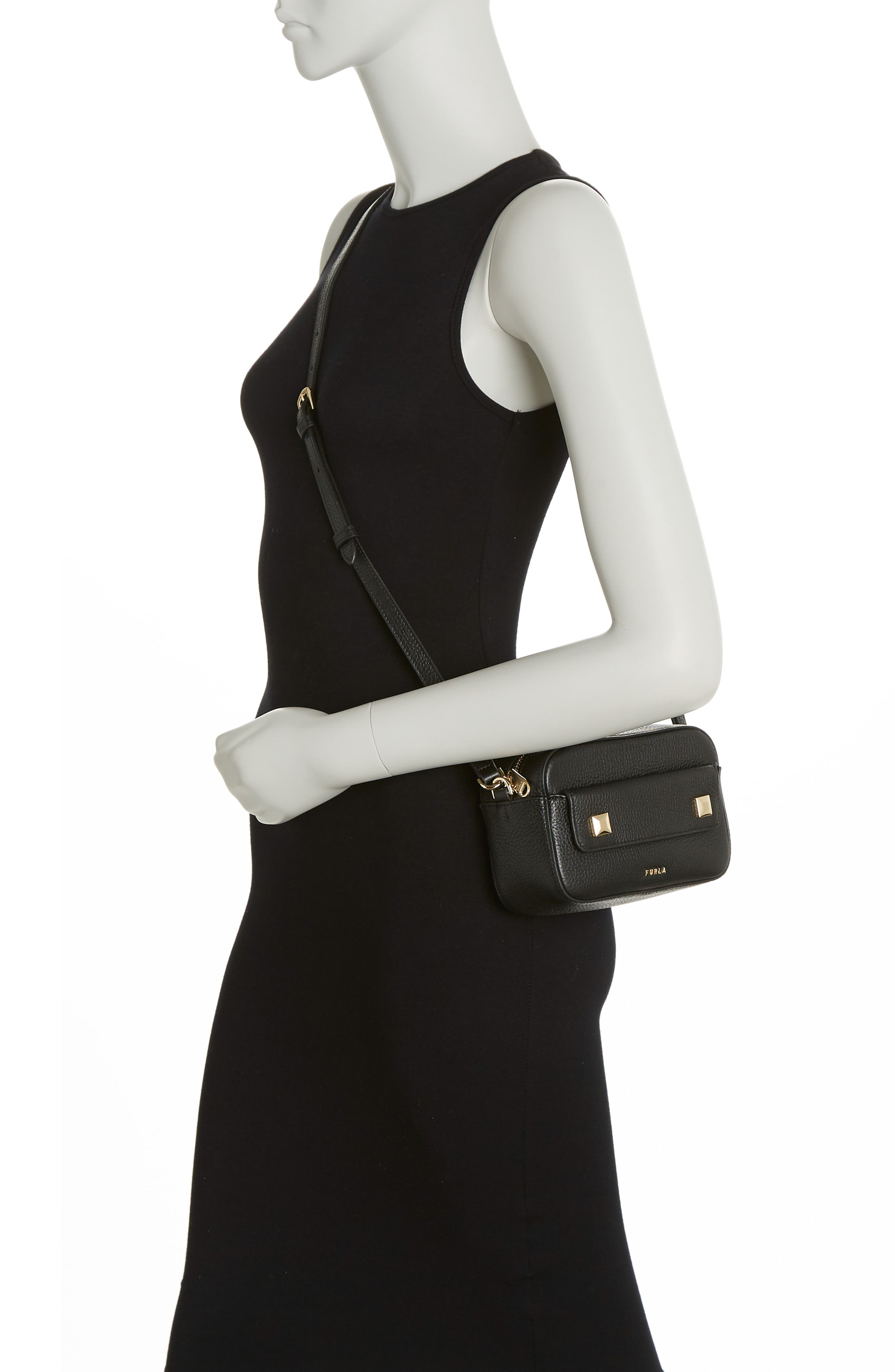 Furla Afrodite Mini Camera Crossbody Bag, Alternate, color, 